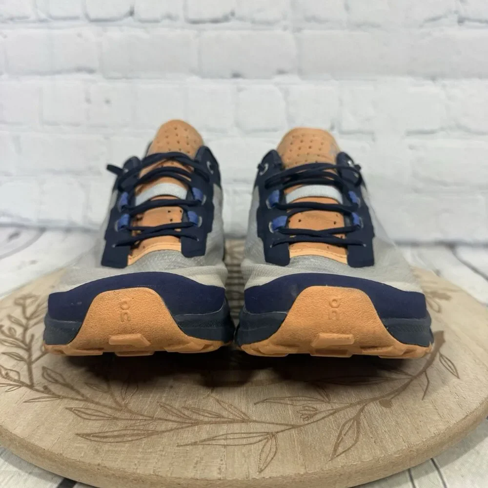 On Running Cloudvista Women’s Trail Running Shoes Gray Blue Orange US 8 EU 39